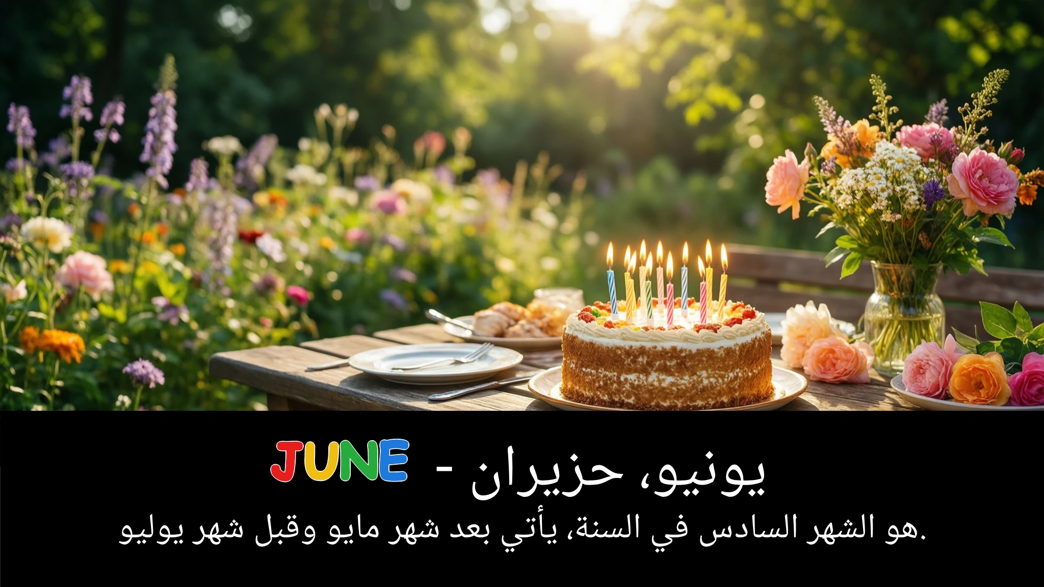 Arabic Illustration for June